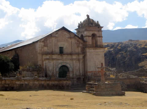 Templo colonial de Apachaco