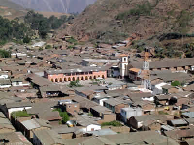 FOTO PANORAMICA DEL PUEBLO DE CORONGO 03